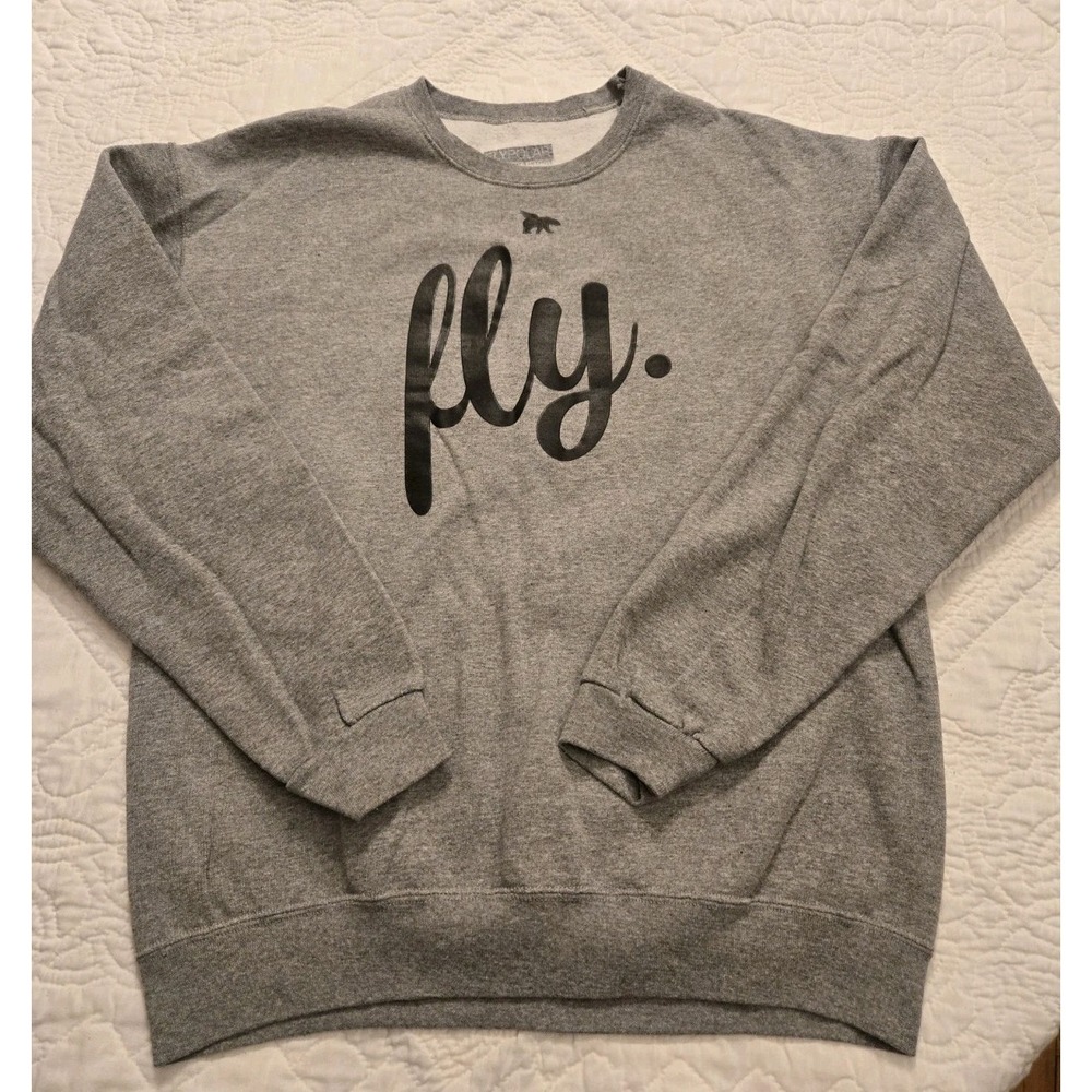 Fly Polar Women's Gray Sweatshirt M Flypolar EUC